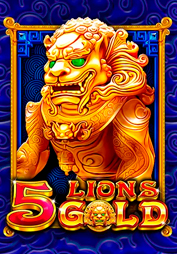 5 Lions Gold game cover