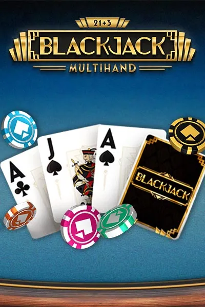 Blackjack Multihand 21+3 game cover