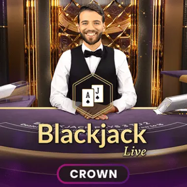 Blackjack Crown live game cover